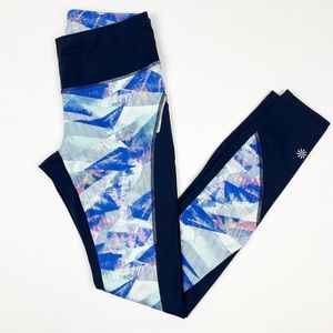 Athleta Luminous Powder Peak 7/8 Athletic Pants / Leggings